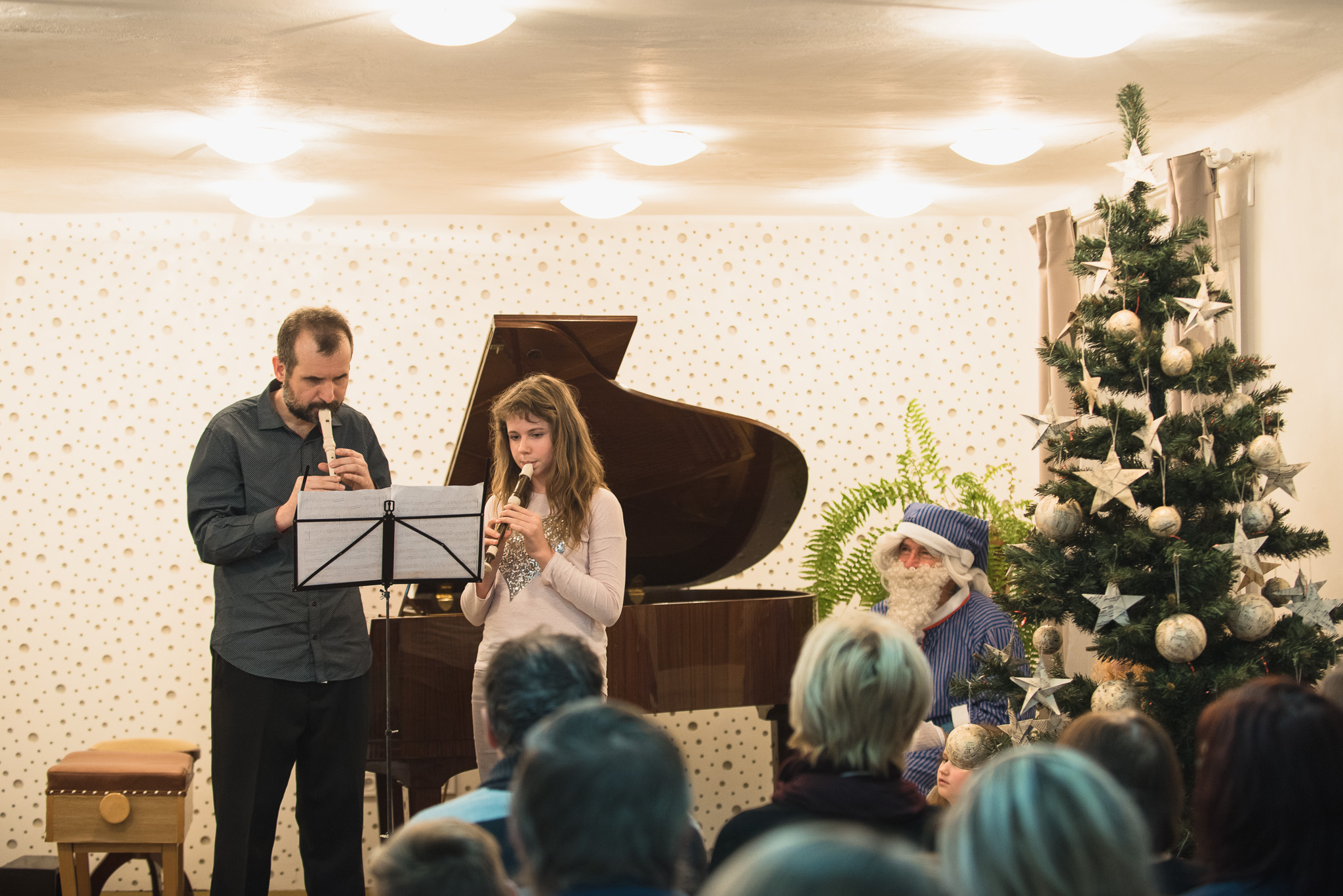 Verejný žiacky koncert, december 2017, ZUŠ Dubnica nad Váhom