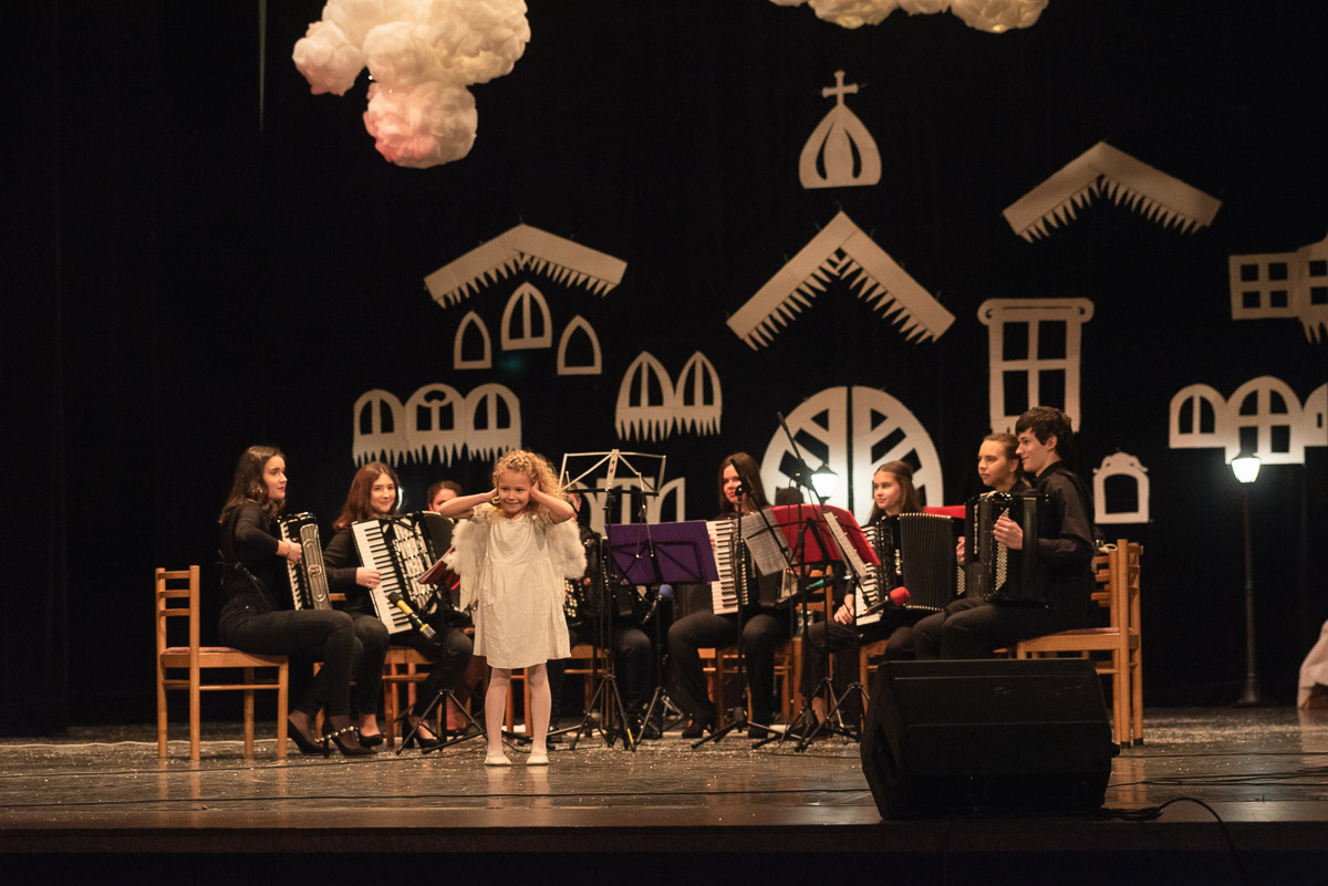 ZUŠ Dubnica nad Váhom. Koncert Anjel Vianoc.