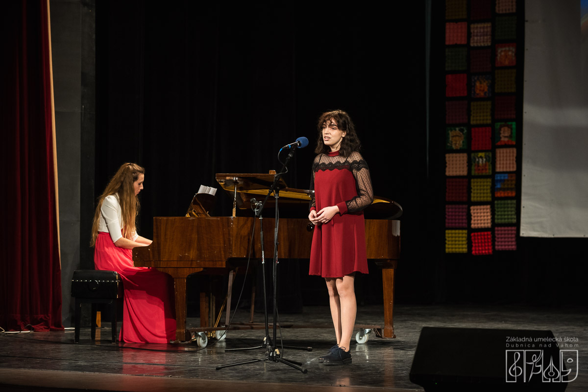 Základná umelecká škola Dubnica nad Váhom. Koncert "Niekto ako ty"