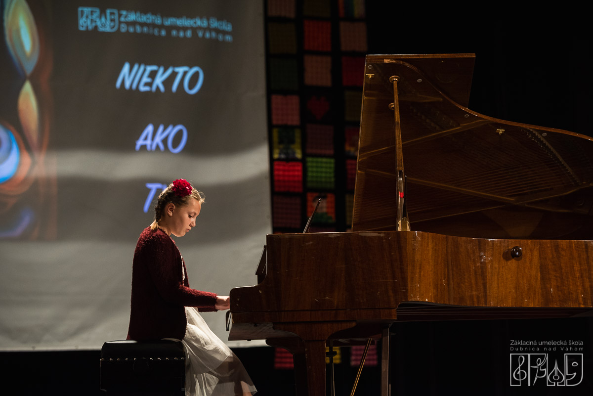 Základná umelecká škola Dubnica nad Váhom. Koncert "Niekto ako ty"