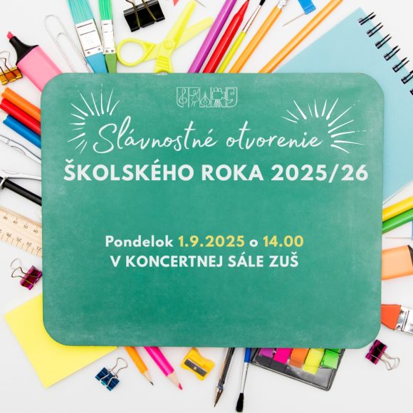 Slávnostné otvorenie školského roka 2025/2026