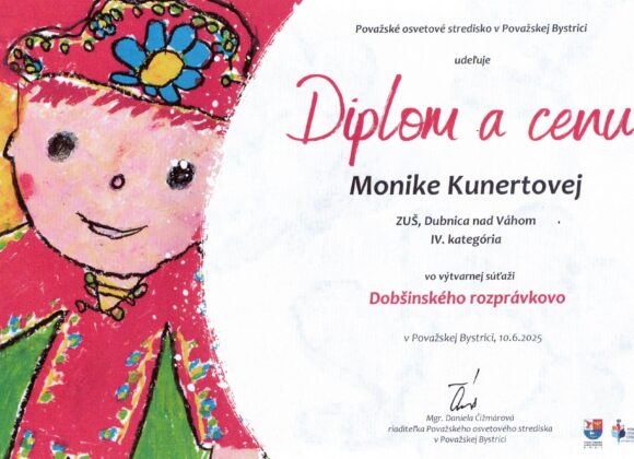 Diplomy a úspechy žiakov