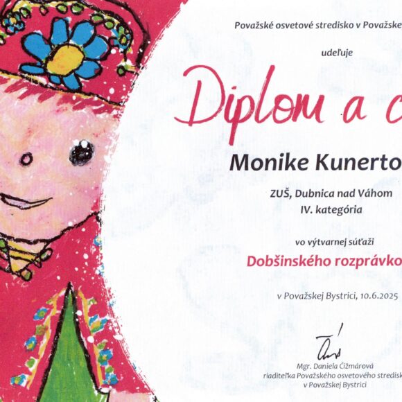 Diplomy a úspechy žiakov