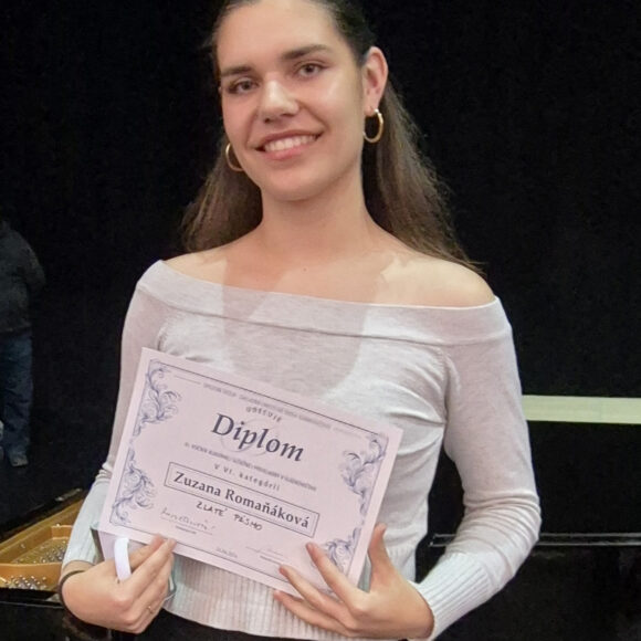 Krásny úspech, 2. miesto našej žiačky