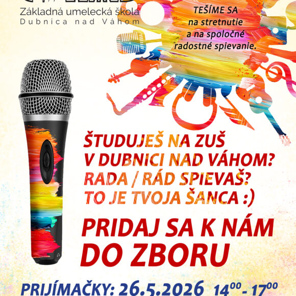 PRIDAJ SA K NÁM DO ZBORU