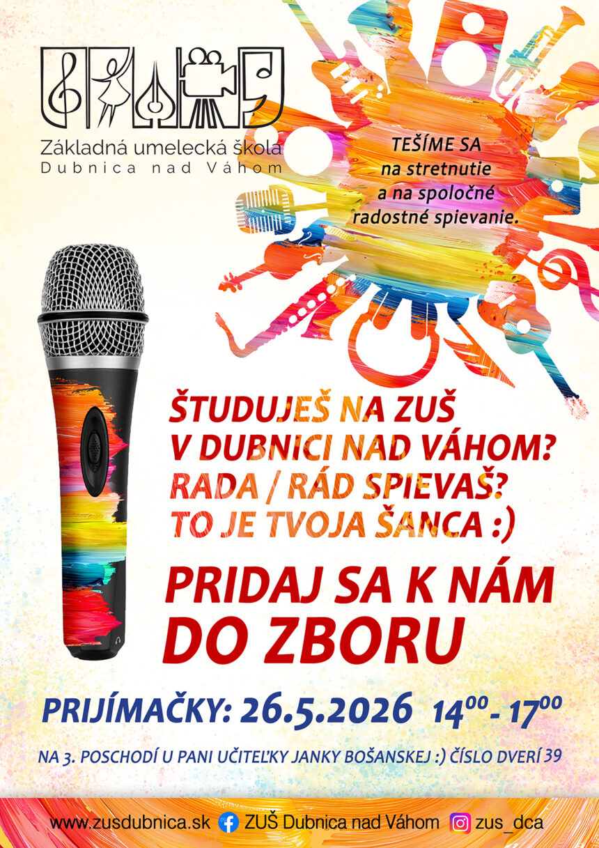 PRIDAJ SA K NÁM DO ZBORU