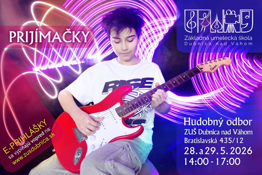 Prijímačky HUDOBNÝ ODBOR