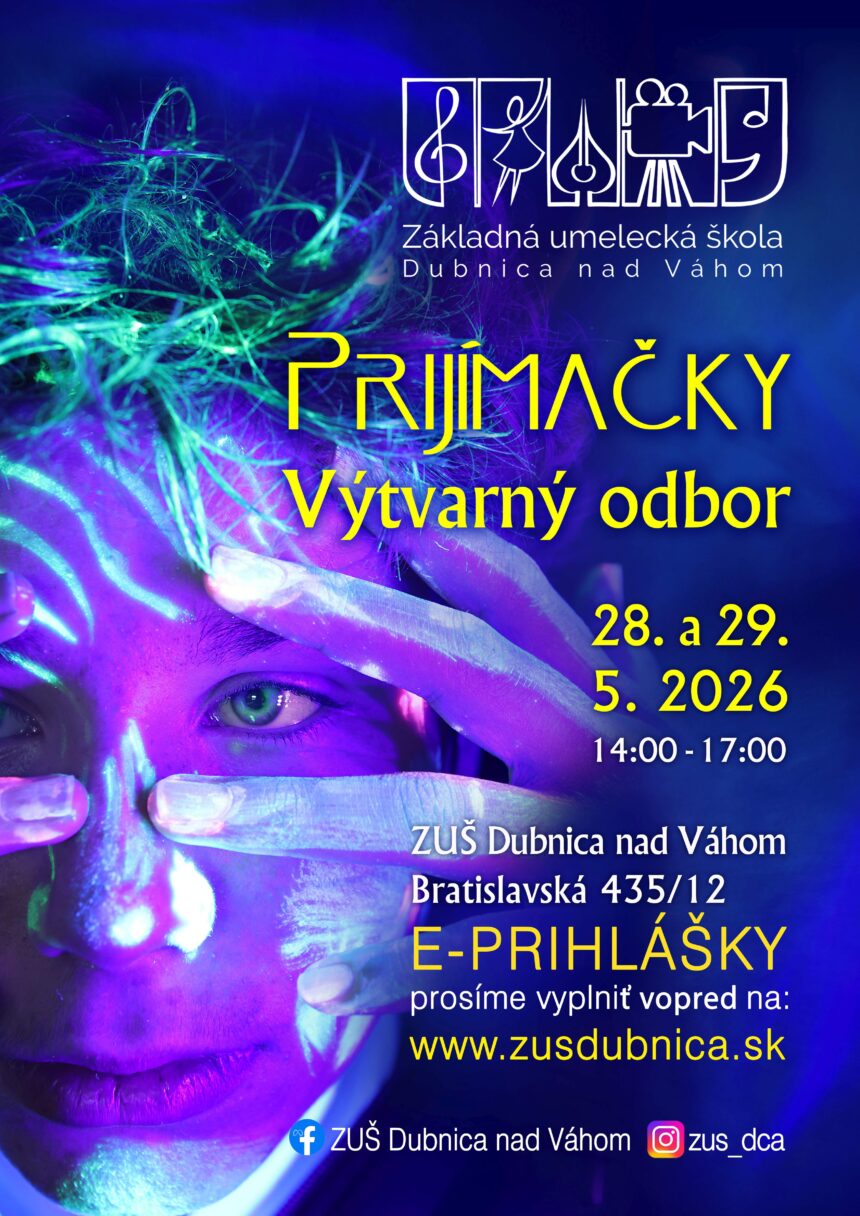 Prijímačky VÝTVARNÝ ODBOR