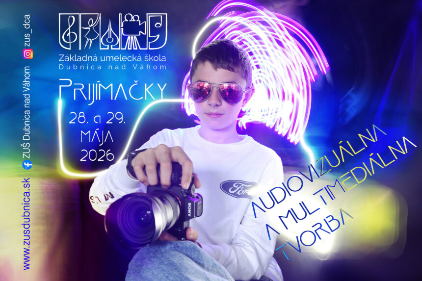 Prijímačky na odbor Audiovizuálna a multimediálna tvorba