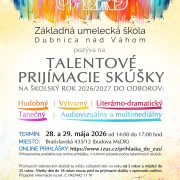 PRIJÍMACIE SKÚŠKY