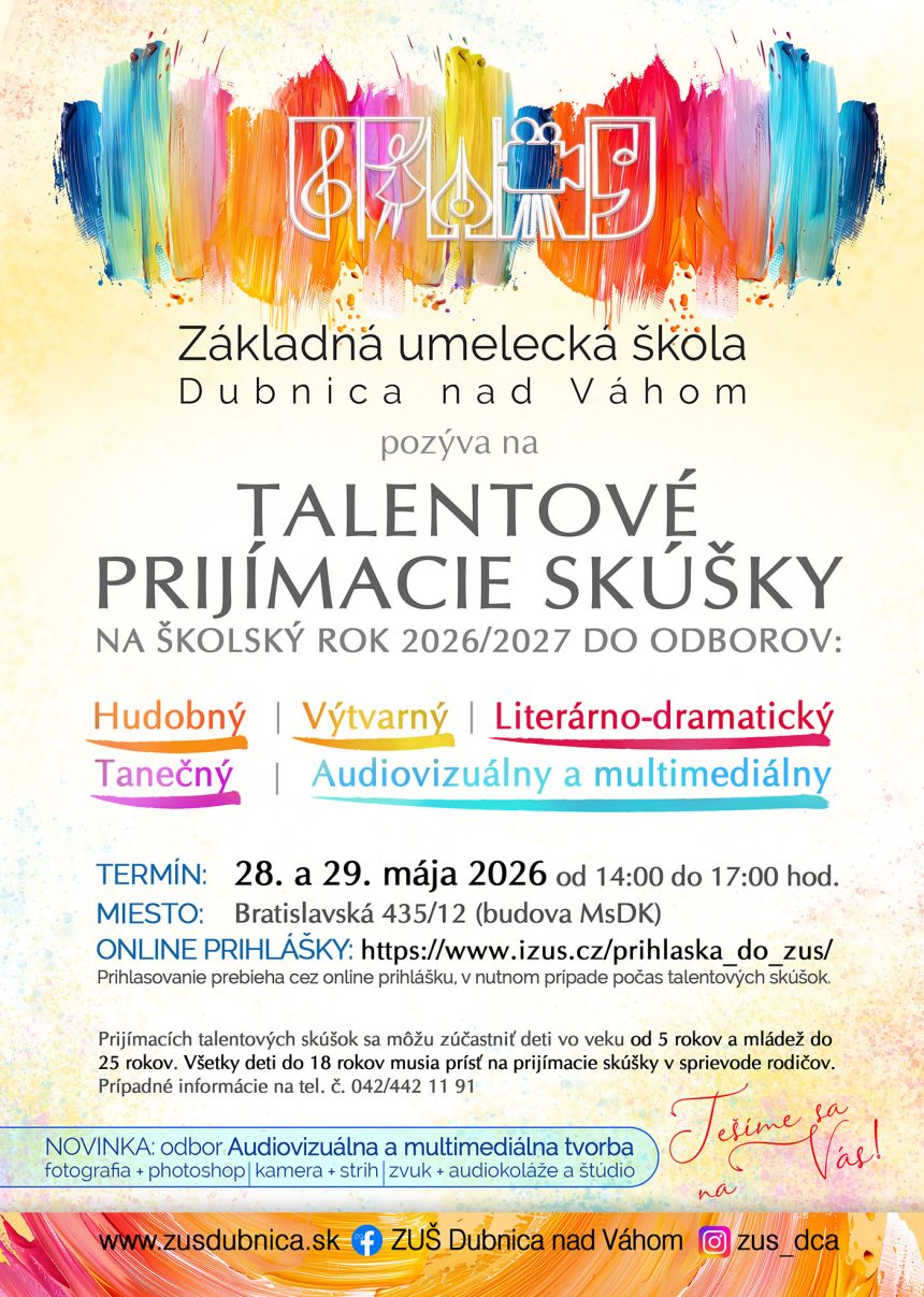 PRIJÍMACIE SKÚŠKY
